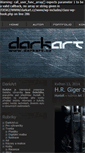 Mobile Screenshot of darkart.cz